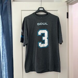 Bon Jovi official Russell Athletic Dark Gray Soul Jersey